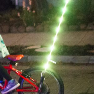 Bike light mount - Bike Beam LED Flagpole light