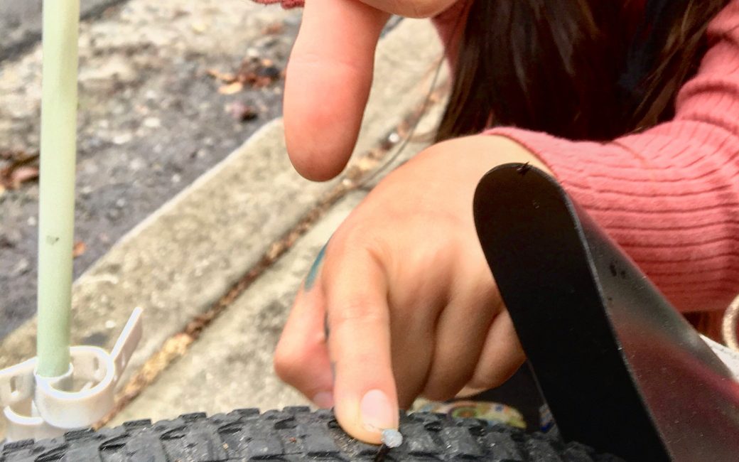 Flat tires suck