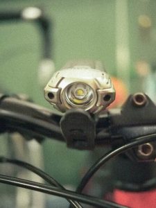 Blitzu Gator Head light front view (Review as a Childrens bike light)