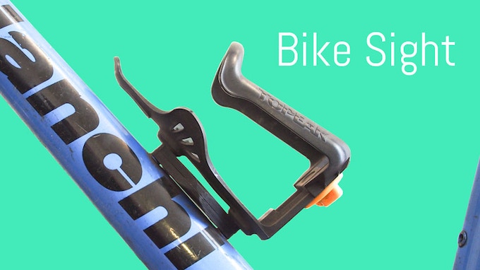 Bike Sight - hidden AirTag holder for bicycles
