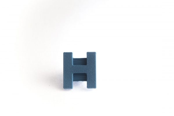 Letter H spoke decoration for bicycle wheels