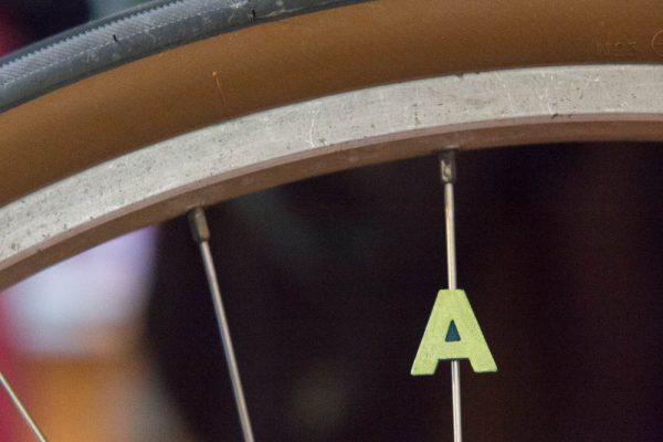 Letter A Spoke Decoration for bike wheels
